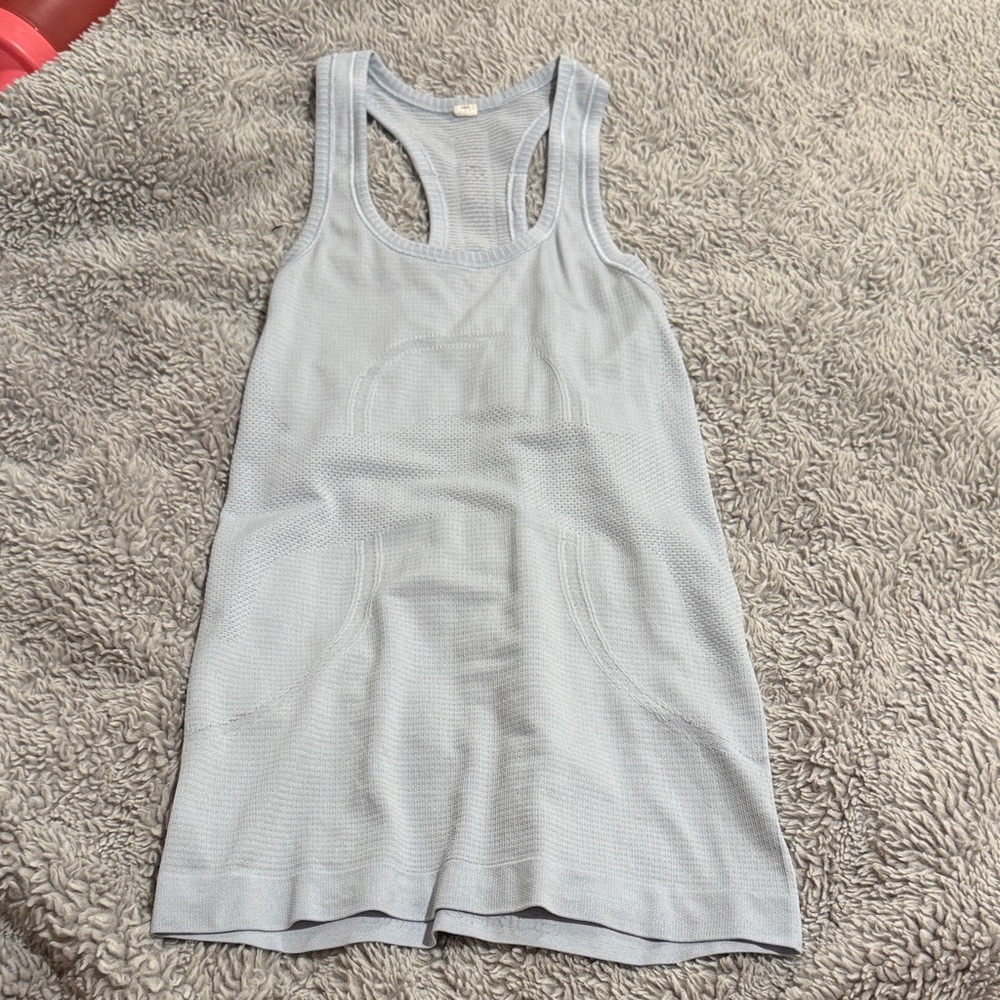 Lululemon Swiftly Tech Racerback Tank Light Blue Size 4 (No Tag)